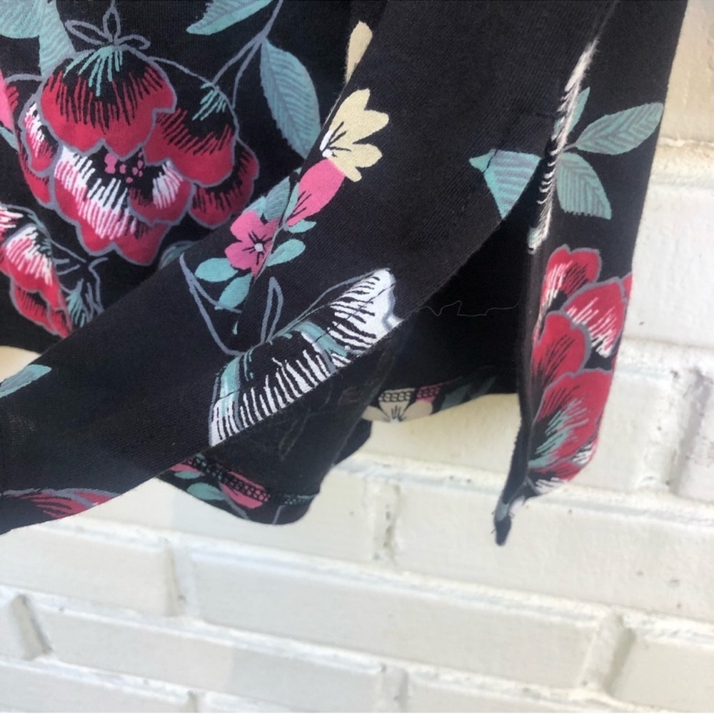 Terra & Sky floral long sleeve top 2X - Picture 6 of 6